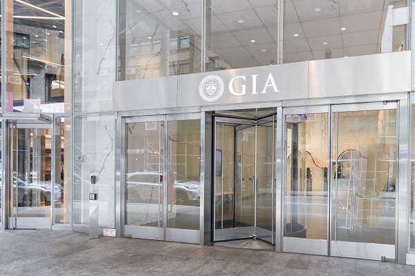 Entrance to the GIA (Gemological Institute of America) laboratory